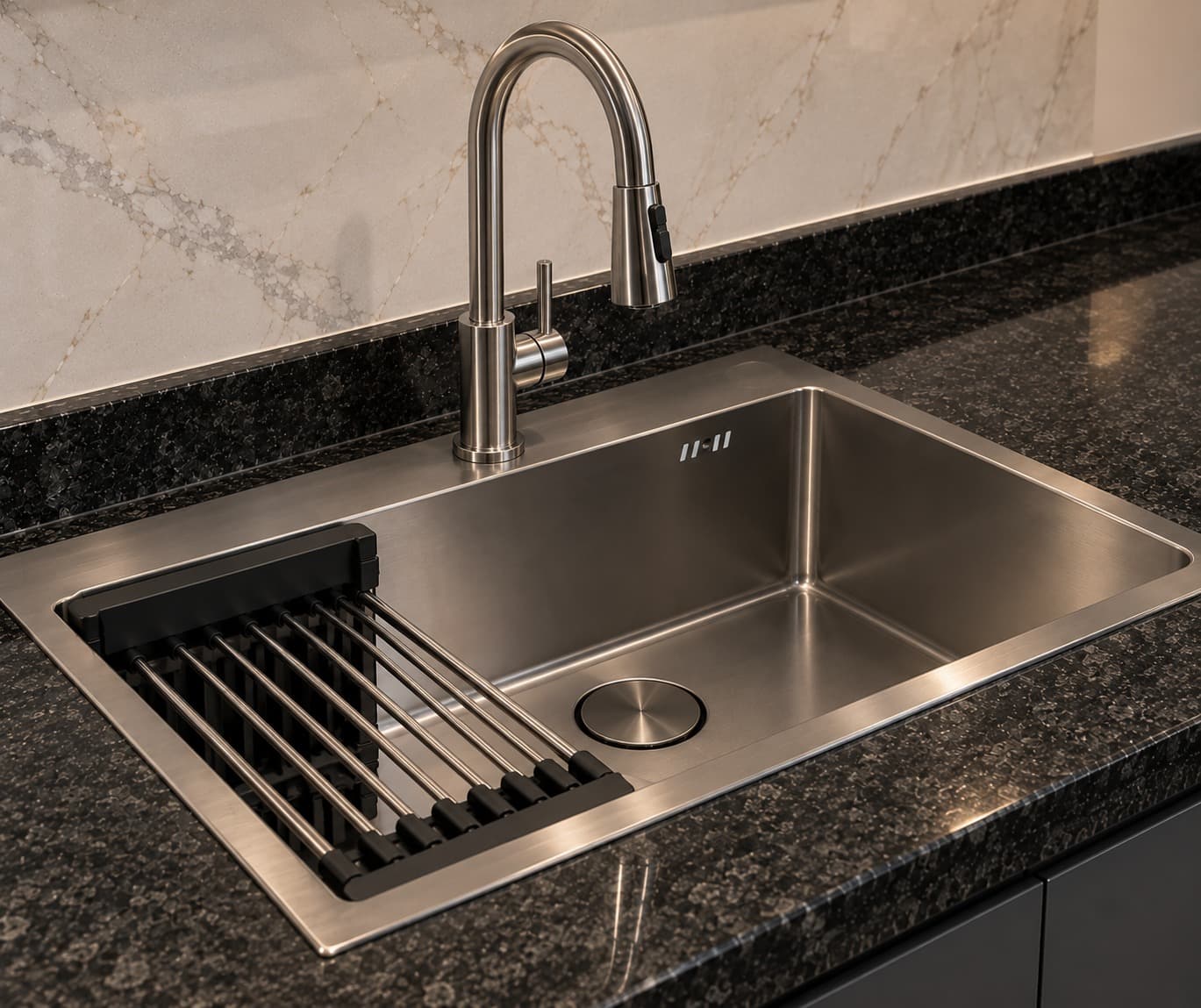 BACHA GOURMET INOX CON ACCESORIOS H01